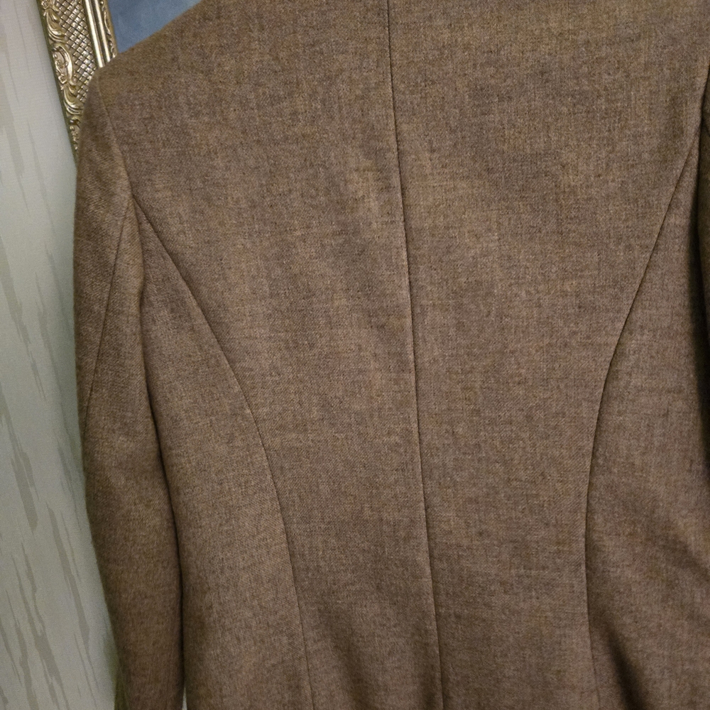 Vintage SEARS, The Fashion Pace Women's Brown Wool Blazer - Picture 7 of 8
